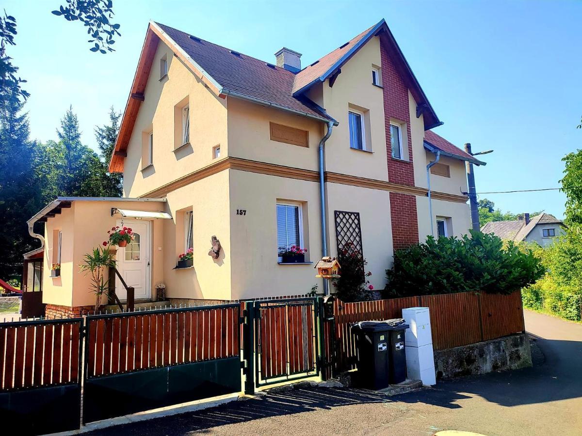 Ubytovani U Rybnicka Villa Arnoltice u Decina Dış mekan fotoğraf