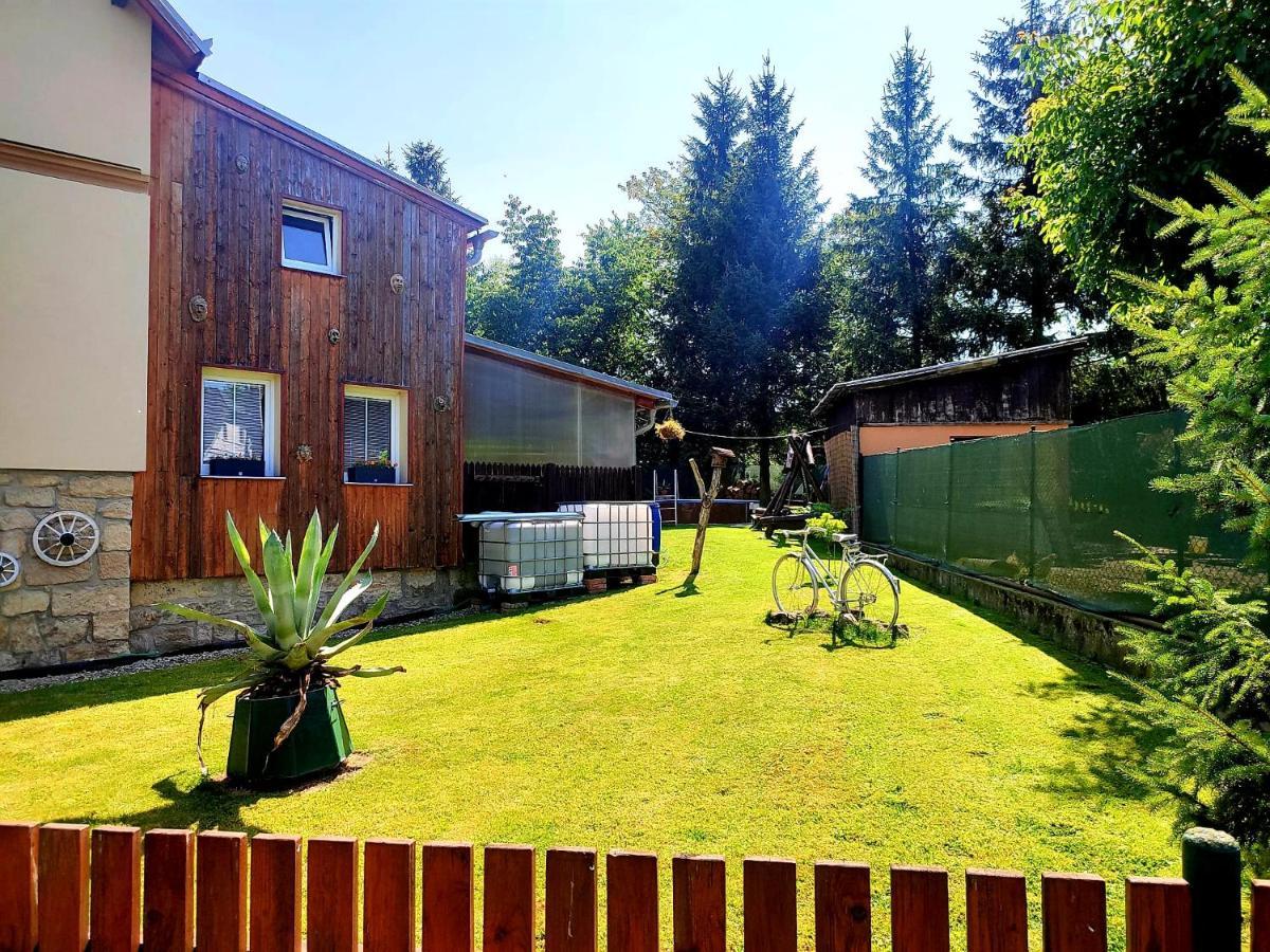 Ubytovani U Rybnicka Villa Arnoltice u Decina Dış mekan fotoğraf